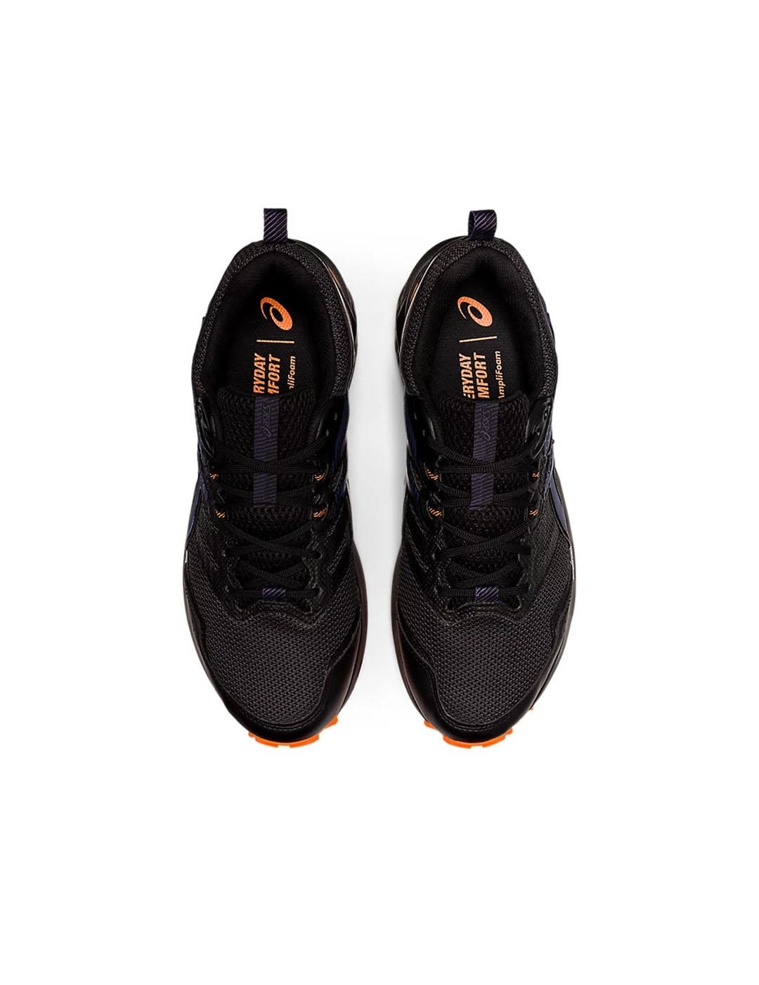 Zapatilla Hombre Asics Gel Sonoma 6 G TX Negra Naranja