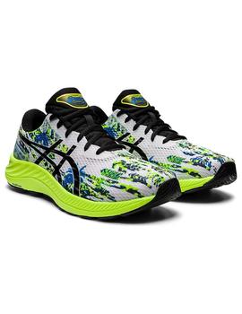 Zapatilla Hombre Asics GEL-EXCITE™ 9 Blanca Verde azul