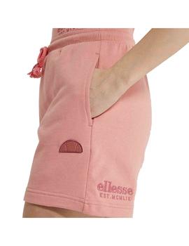 Short Mujer Ellesse Nanoarrow Rosa