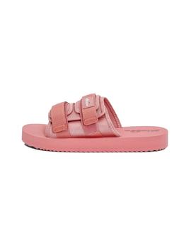 Chancla Unisex Ellesse Noro Rosa