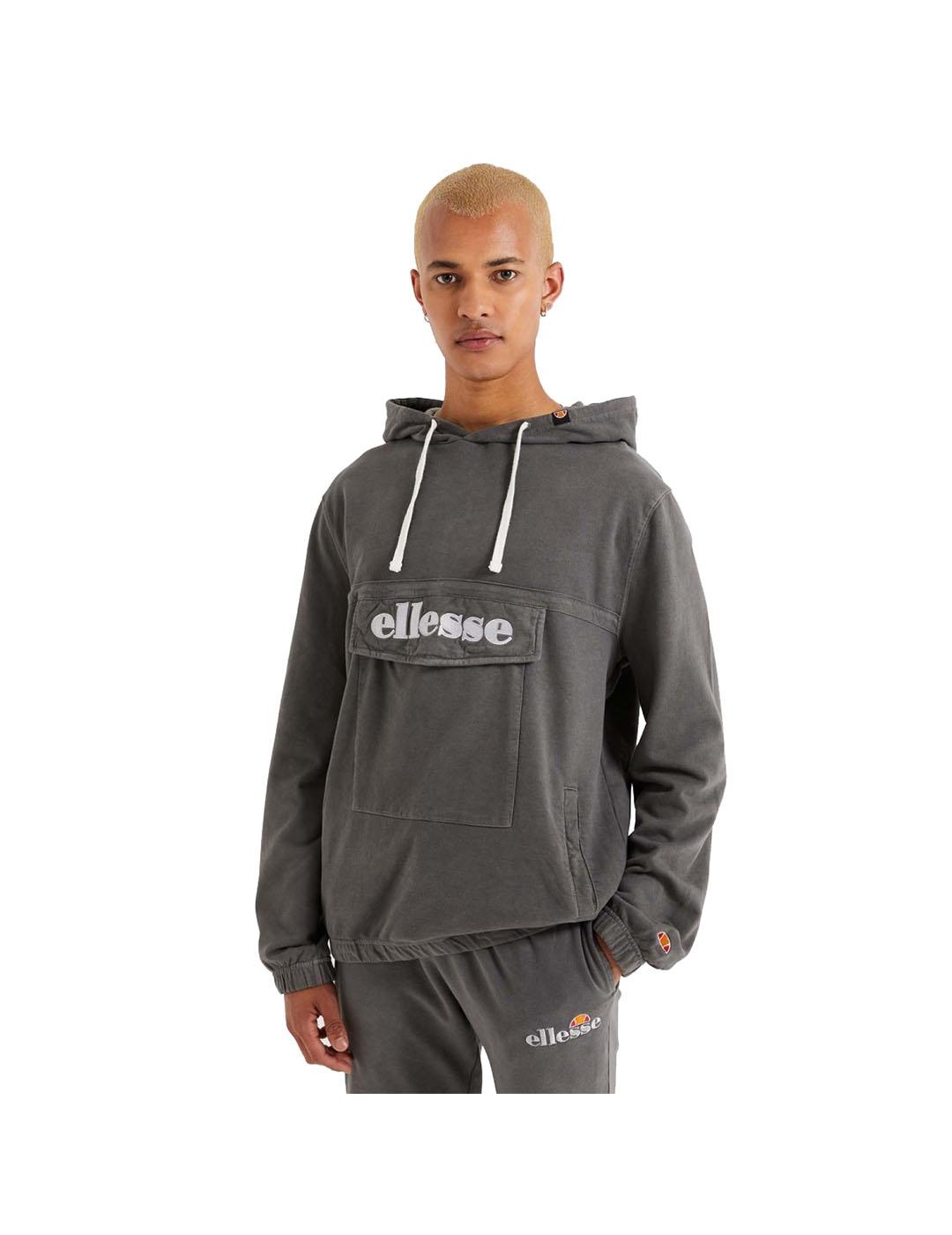 Sudadera logo Ellesse gris para hombre