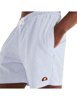 Bañador Hombre Ellesse Libero Rayas Azul Blanco