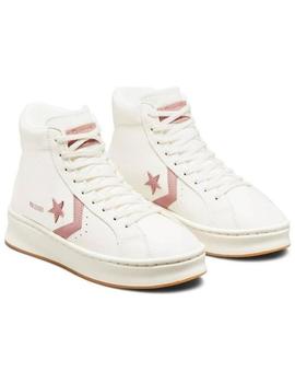 Zapatilla Mujer Converse Pro Leather Beige Rosa