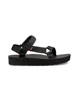 Sandalia Mujer Teva Midform Universal Negra