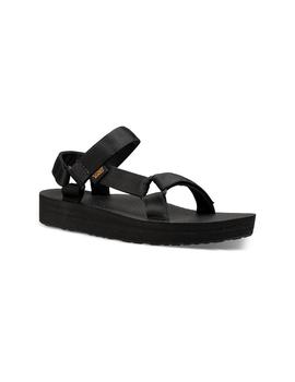 Sandalia Mujer Teva Midform Universal Negra