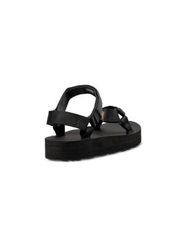 Sandalia Mujer Teva Midform Universal Negra