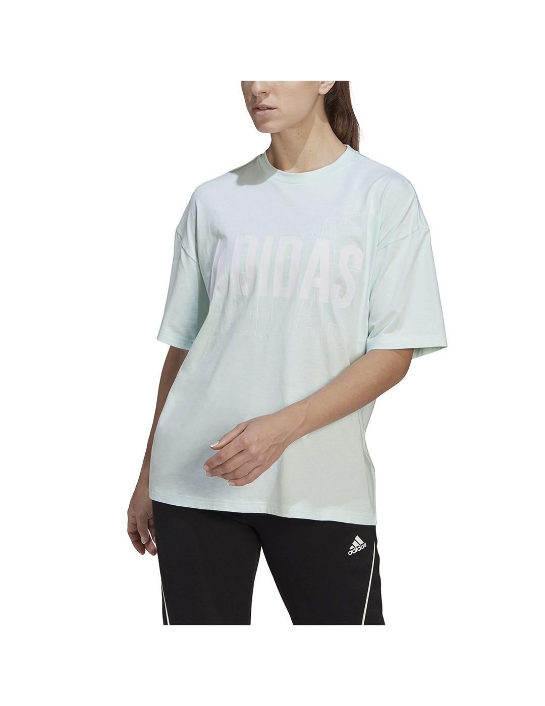 Camiseta Mujer adidas Bluv Q2 Verde