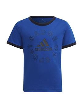 Conjunto Niño adidas Lk Logo Azul Gris