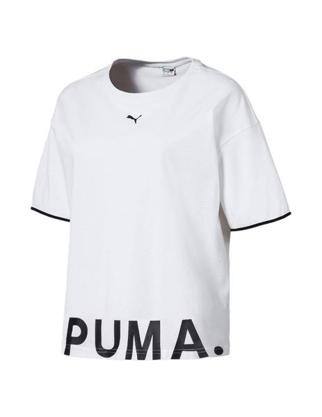 camiseta puma blanca mujer