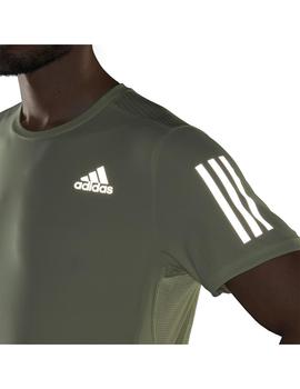 Camiseta Hombre adidas Own The Run Verde