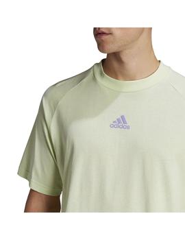 Camiseta Hombre adidas Bl Verde Lima