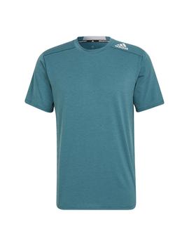 Camiseta Hombre adidas M D4t Verde