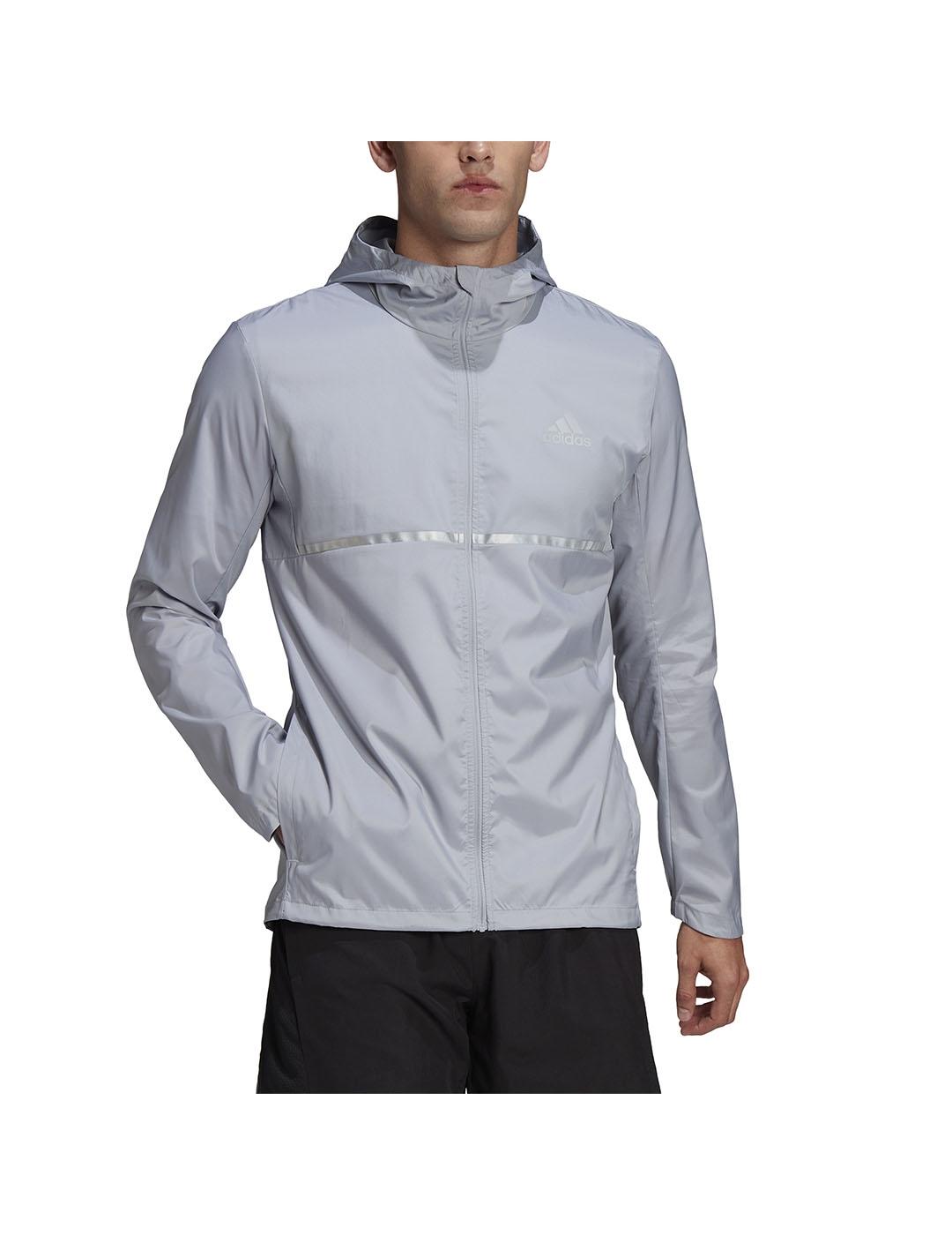 Cortavientos Hombre adidas Own Gris