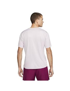 Camiseta Hombre Nike Df Uv Run Lila