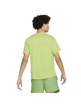 Camiseta Hombre Nike Df Miler Verde