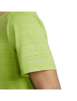 Camiseta Hombre Nike Df Miler Verde