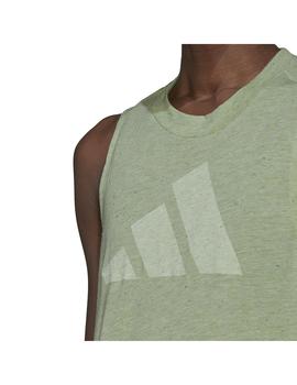 Camiseta Mujer adidas Winrs 3.0 Verde