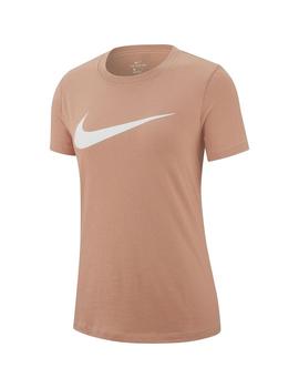 Camiseta Mujer Nike Swoosh Rosa