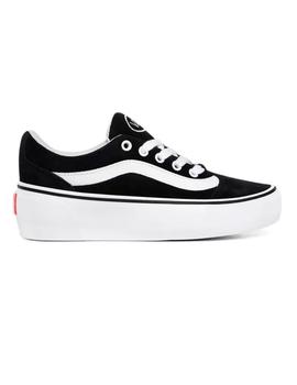 Zapatilla Mujer Vans Shape Ni Negra