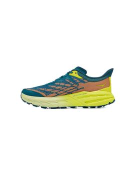 Zapatilla Hombre Hoka Speedgoat 5 Verde Naranja