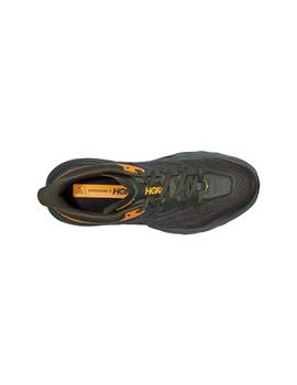 Zapatilla Hombre Hoka Speedgoat 5 Negra Naranja