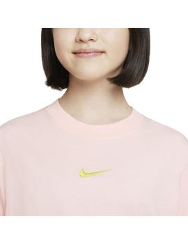 Camiseta Niña Nike Essntl Rosa