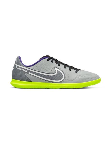 Bota Sala Hombre Nike 9 Club Gris Fluor