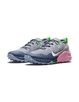 Zapatilla Mujer Nike Wildhorse 7 Gris Rosa