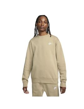 Sudadera Hombre Nike Nsw Club Beige