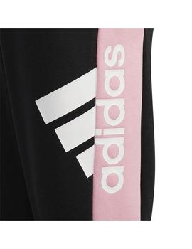 Pantalón Niña adidas Badge Negro/Rosa