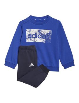 Conjunto Baby adidas Essentials Azul/Negro