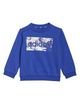 Conjunto Baby adidas Essentials Azul/Negro