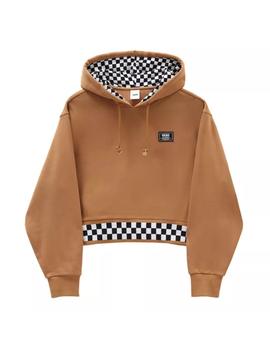 Sudadera Mujer Vans Boom 66 Marrón