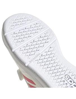 Zapatilla Niña adidas Tensaur C Blanca Rosa