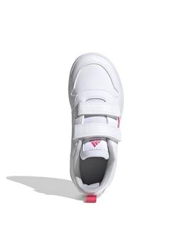 Zapatilla Niña adidas Tensaur C Blanca Rosa