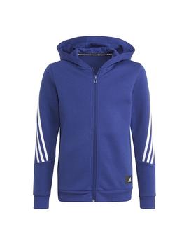 Sudadera Niño adidas 3 Stripes Azul