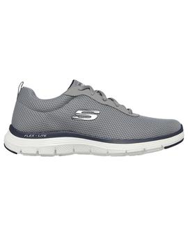 Zapatilla Hombre Skechers Flex Advant 4.0 Gris/Azu