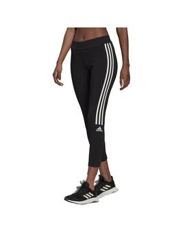 Malla Mujer adidas Tc7/8 Negra Blanca