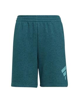 Short Niño adidas 3Bar Verde