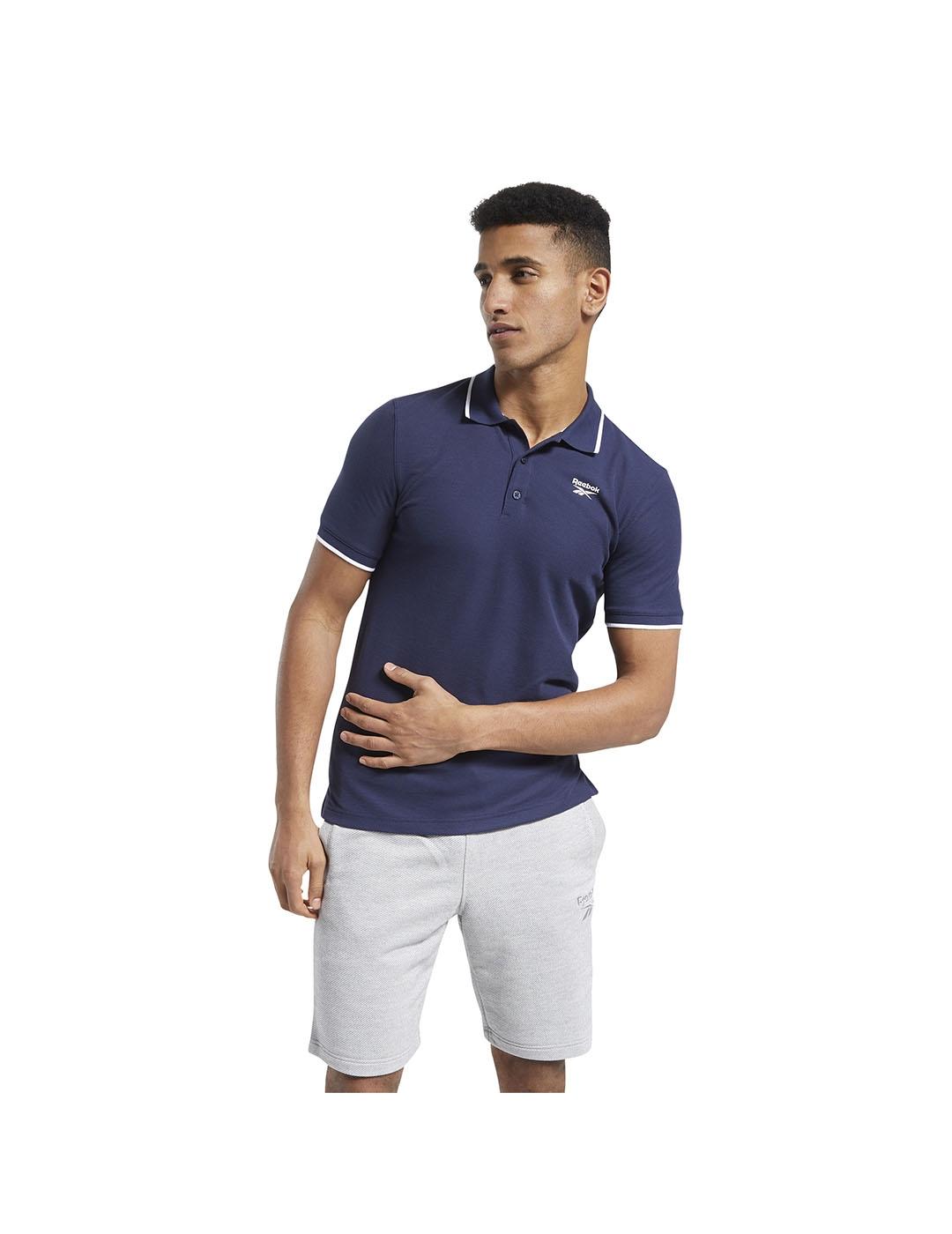 Polo reebok hombre clearance