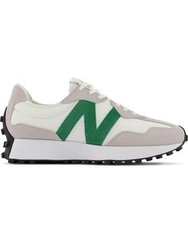 Zapatilla Unisex New Balance 327 Blanca Verde