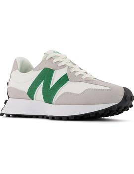 Zapatilla Unisex New Balance 327 Blanca Verde