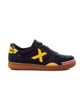 Zapatilla Hombre Munich Gresca Negro/Amarillo