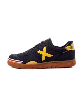 Zapatilla Hombre Munich Gresca Negro/Amarillo