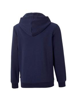 Sudadera Niño Puma Ess  Colorlock Azul Verde
