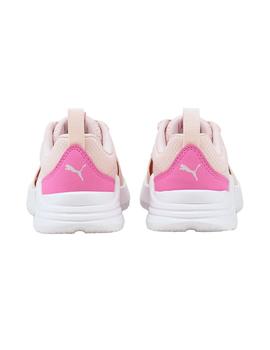 Zapatilla Niña Puma Wired Run Rosa