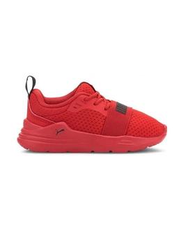 Zapatilla Niño Puma Wired Run Roja