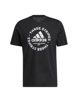 Camiseta Hombre adidas Emg Negra