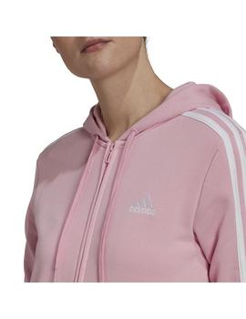 Sudadera Mujer adidas 3s Ft Fz Rosa