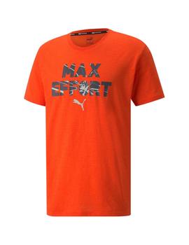 Camiseta Hombre Puma Performance Naranja